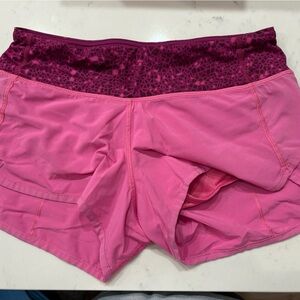 lululemon athletica Pink Running Shorts